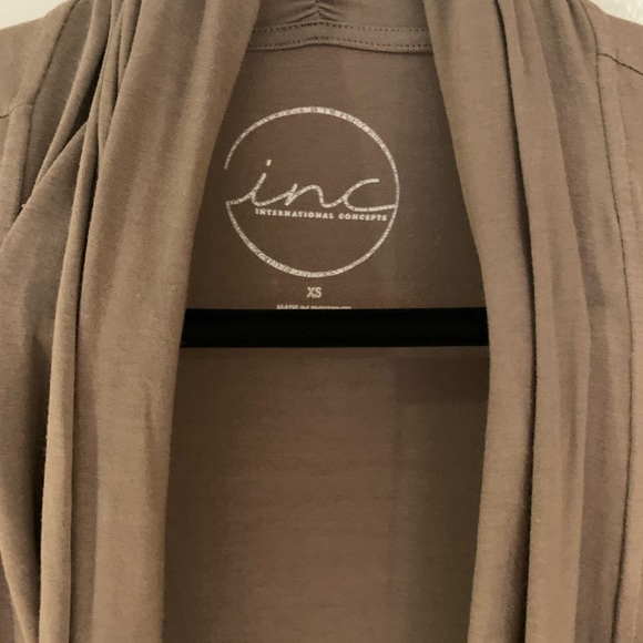 INC International Concept Spandex Cardigan - Picture 3 of 6